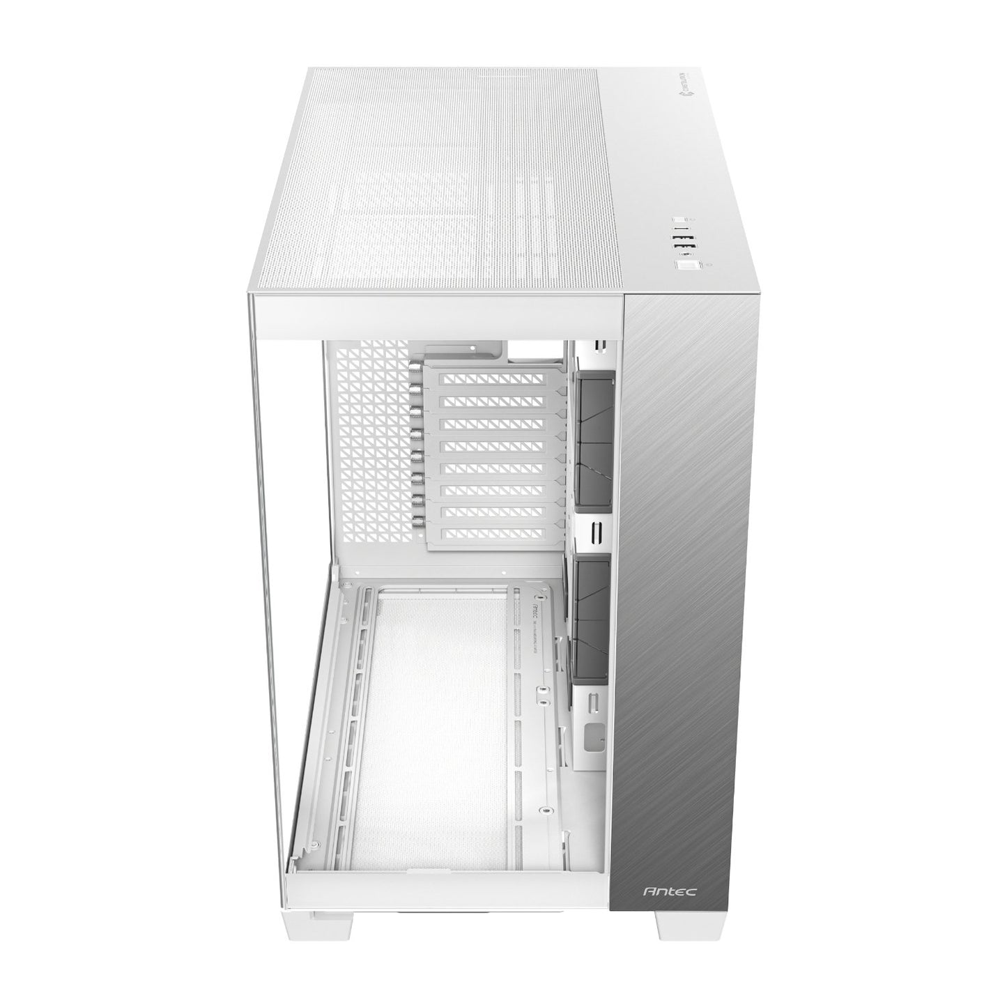 Antec C8 Aluminium White E-ATX Dual Chamber Gaming Chassis – White