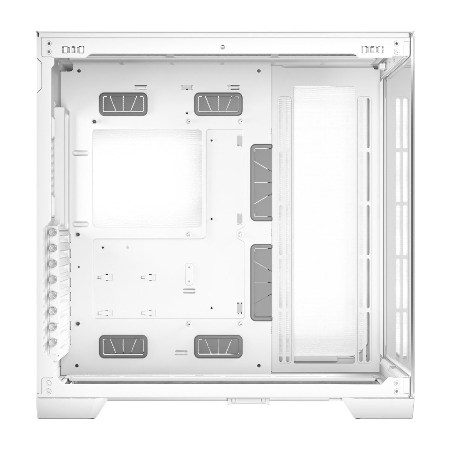 Antec C8 Aluminium White E-ATX Dual Chamber Gaming Chassis – White