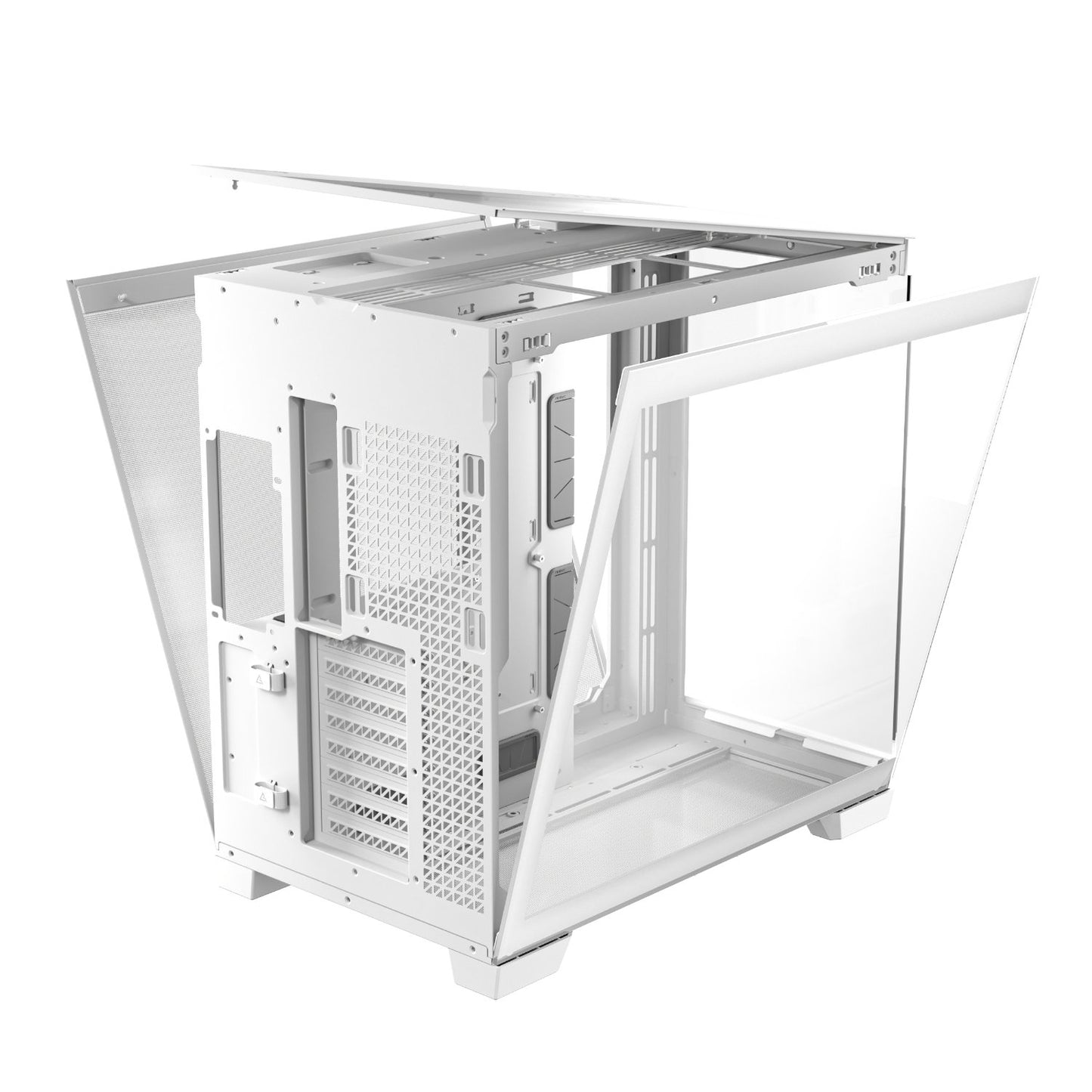 Antec C8 Aluminium White E-ATX Dual Chamber Gaming Chassis – White