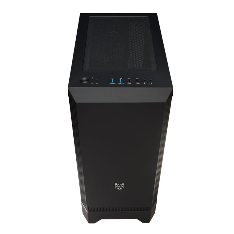 FSP CMT260 ATX Gaming Chassis – Black