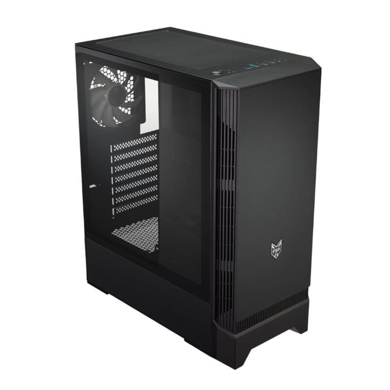 FSP CMT260 ATX Gaming Chassis – Black