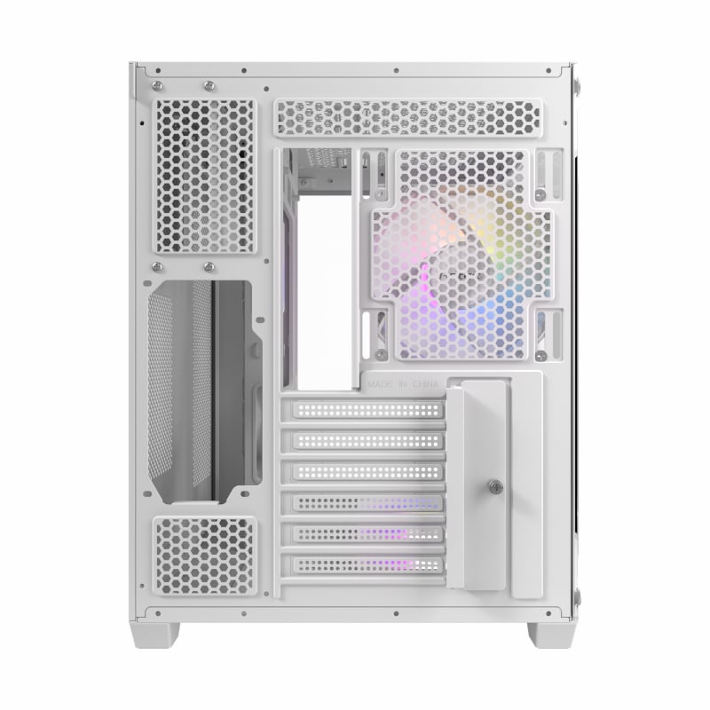 Antec CX800 Elite ATX | Micro-ATX | ITX RGB Mid-Tower Dual Chamber Gaming Chassis – White