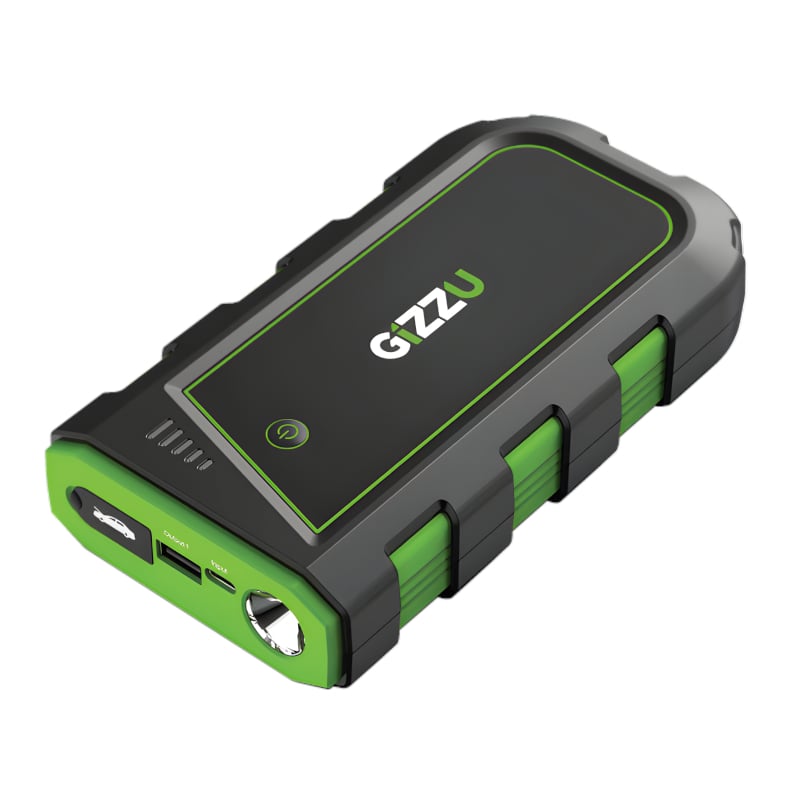 GIZZU 2000A Jump Starter 16000mAh – Black
