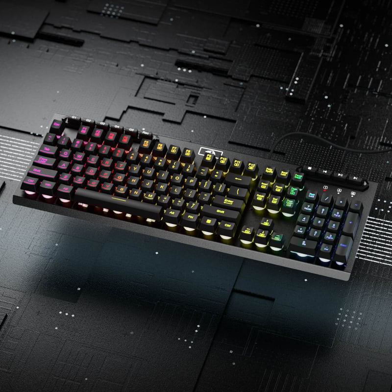REDRAGON ADITYA Membrane Keyboard – Black