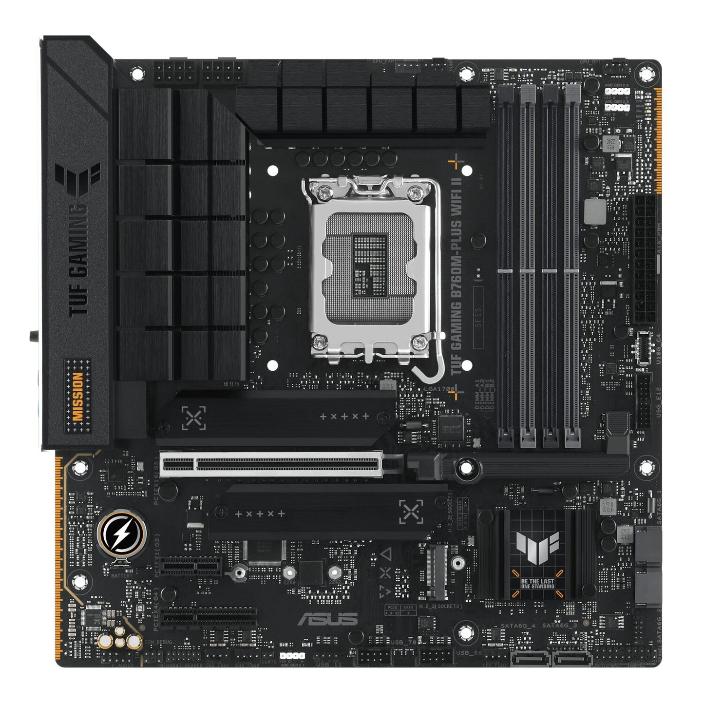 Asus TUF Gaming B760M-PLUS WIFI II – mATX Motherboard