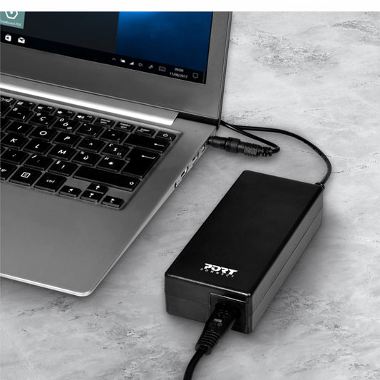 Port Connect 90W Notebook Adapter Universal – Black