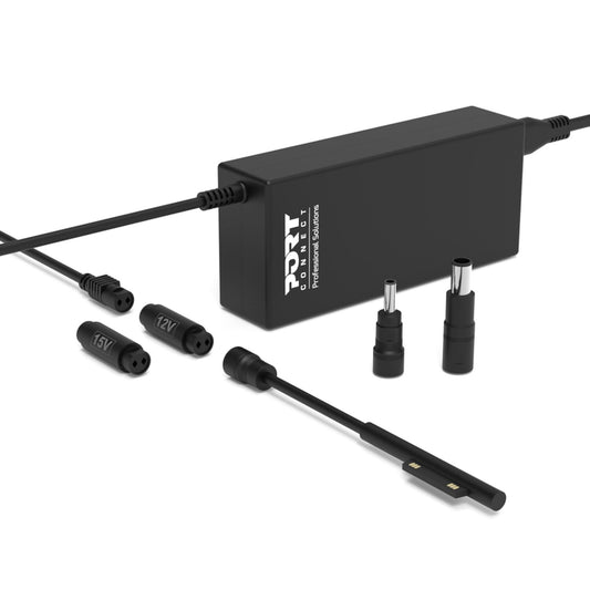 Port Connect 60W for Microsoft Surface Adapter – Black