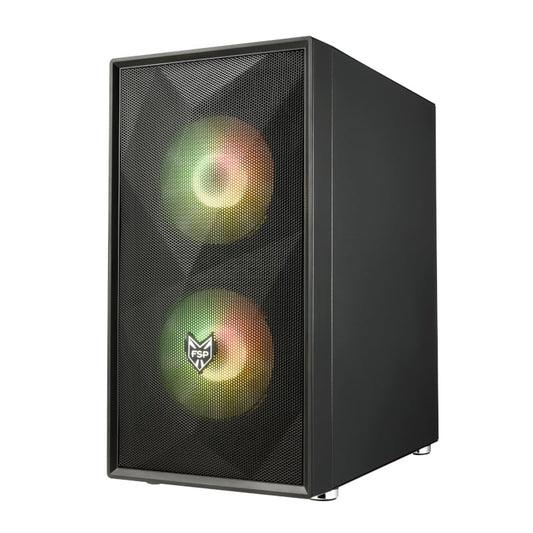 FSP CST130A Micro-ATX Gaming Chassis – Black