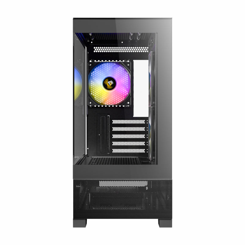 Antec CX500M Micro-ATX | ITX RGB Mini-Tower Gaming Chassis Type-C – Black