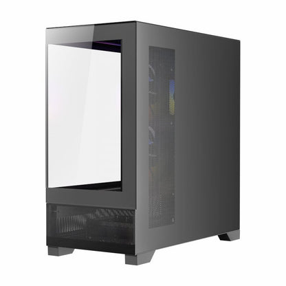 Antec CX500M Micro-ATX | ITX RGB Mini-Tower Gaming Chassis Type-C – Black