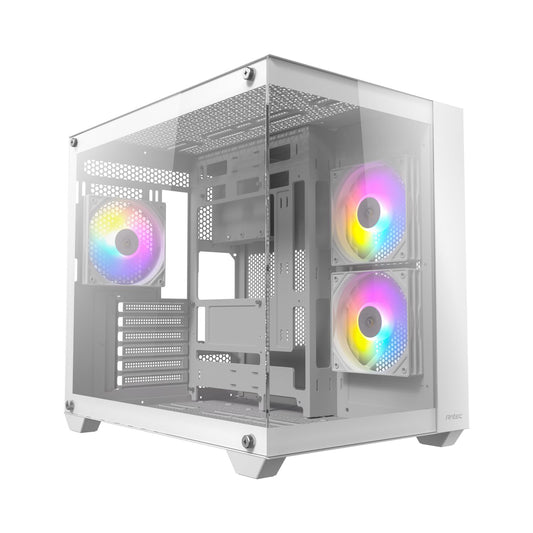 Antec CX800 ARGB ATX Dual Chamber Gaming Chassis – White
