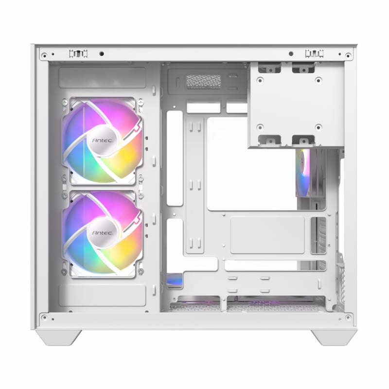 Antec CX800 Elite ATX | Micro-ATX | ITX RGB Mid-Tower Dual Chamber Gaming Chassis – White