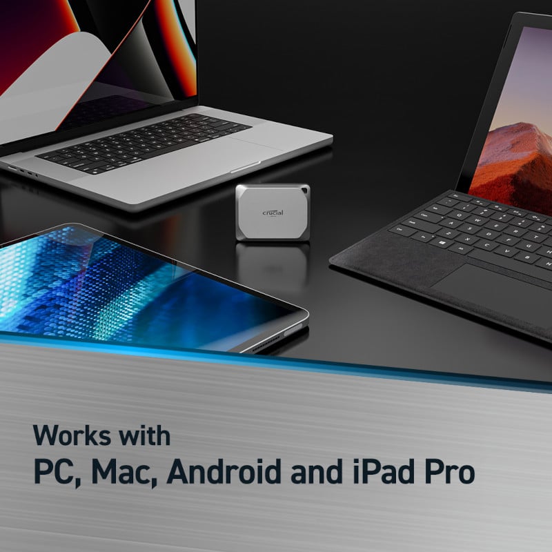 Crucial X9 Pro 4TB Type-C Portable SSD