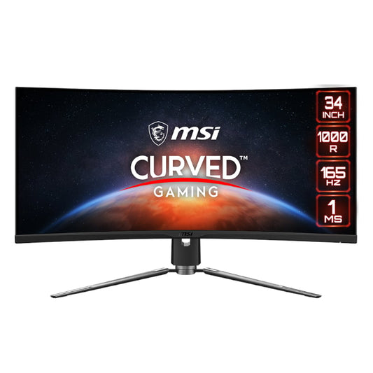 MSI ARTYMIS 34″ VA Ultrawide Curved Gaming Monitor (1000R, 3440×1440, 1ms, 165Hz)