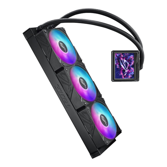 Asus ROG Ryujin III ARGB AIO Liquid Cooler – 3.5″ LCD Display